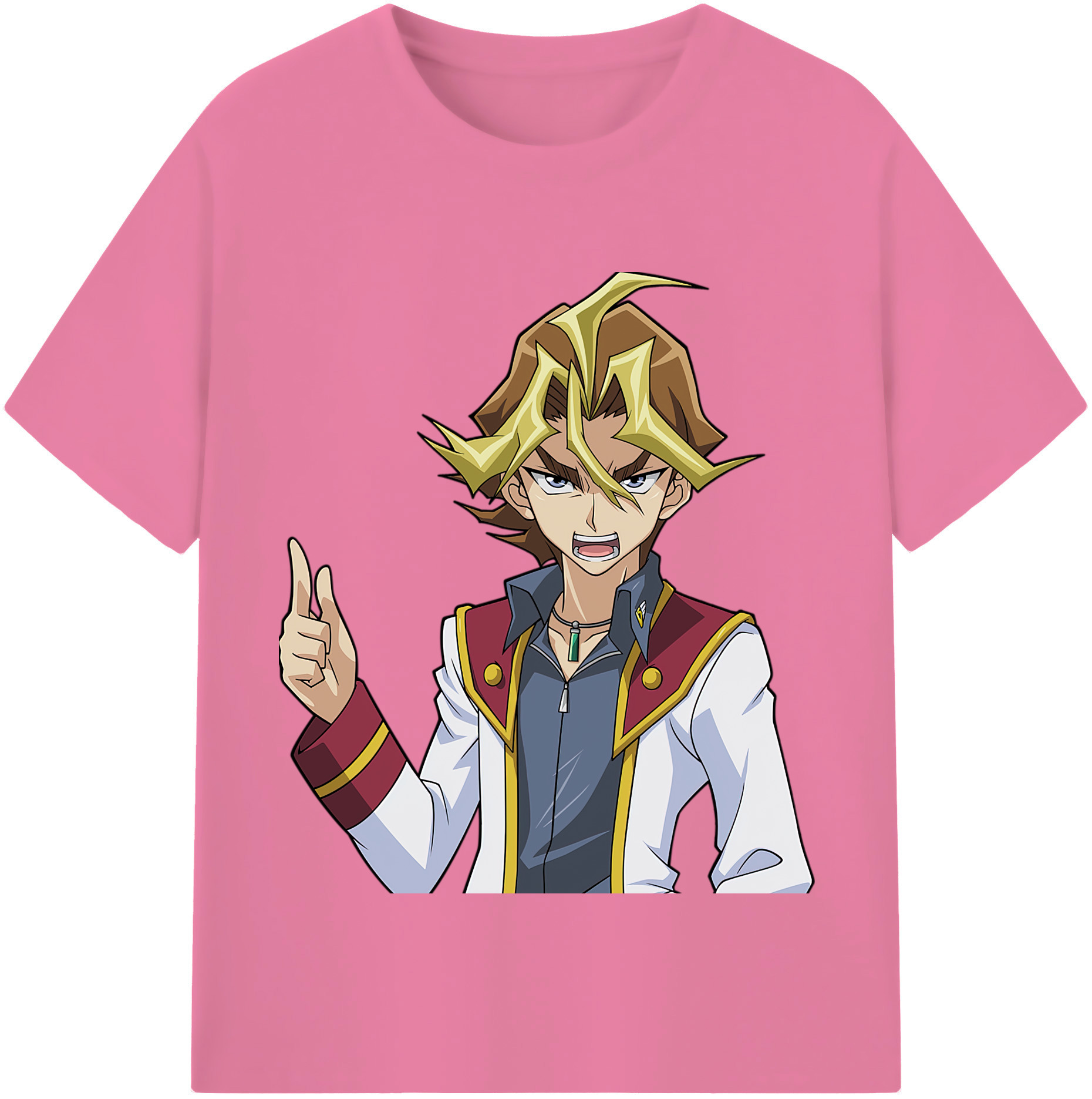 （画像用） 遊☆戯☆王 Yu-Gi-Oh! 綿100％半袖Tシャツ（フロントプリント）
